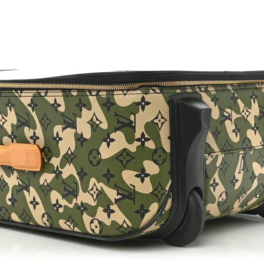 Louis Vuitton Monogramouflage Pegase Suitcase 60 Monogram Camo LV Travel Luggage - Picture 12 of 16